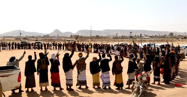 أبناء منبه بصعدة يُسيّرون قافلة الفتح المبين